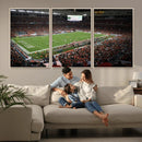Miami Hurricanes Football Team Print Canvas- Miami Hard Rock