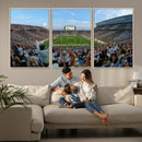 Michigan State Spartans Football Team Art Print - East