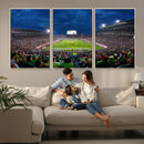 Michigan State Spartans Football Team Print - East Lansing