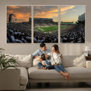 Michigan State Spartans Football Team Print - East Lansing