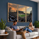 Michigan State Spartans Football Team Print - East Lansing