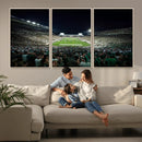 Framed Michigan State Spartans Football Team Print - East