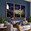 Michigan State Spartans Canvas, Framed Football Team Print -