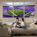 Northwestern University Wildcats Football Team Print - by MyGreatCanvas | Canvas Wall Art Prints | Photo Prints & Wall Decor