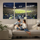 University of Oregon Ducks Football Team Print - Eugene
