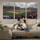Rutgers Scarlet Knights Football Team Print - SHI Stadium, by MyGreatCanvas | Canvas Wall Art Prints | Photo Prints & Wall Decor