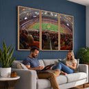 Syracuse University Orange Football Canvas Print, Football