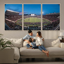 Texas Tech Red Raiders Canvas, Framed Football Team Print -