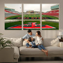 Texas Tech Red Raiders Football Team Print - Lubbock Jones