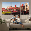 Jones AT&T Stadium Texas Tech Red Raiders Wall Art | Large