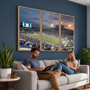 Memphis Tigers Football Team Print - Memphis Simmons Bank