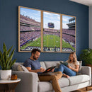 TCU Horned Frogs Football Team Print - Fort Worth Amon G.
