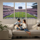 TCU Horned Frogs Football Team Print - Fort Worth Amon G.