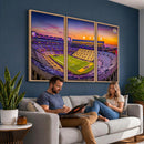 The Louisiana State University Tigers Football Team Print -