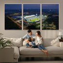 The University of South Florida Bulls Football Team Print - by MyGreatCanvas | Canvas Wall Art Prints | Photo Prints & Wall Decor