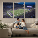 The University of Washington Huskies Football Team Print - by MyGreatCanvas | Canvas Wall Art Prints | Photo Prints & Wall Decor