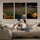 West Virginia Uni Mountaineers Football Team Print - Milan