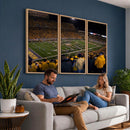 West Virginia Uni Mountaineers Football Team Print - Milan