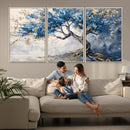 Abstract Tree Painting Canvas Wall Art | Tree of Life