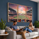 Oregon State Beavers Football Team Print - Corvallis Reser