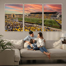 University of Wyoming Cowboys Football Team Print - Laramie by MyGreatCanvas | Canvas Wall Art Prints | Photo Prints & Wall Decor