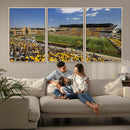 University of Wyoming Cowboys Football Team Print - Laramie