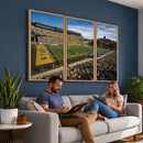 University of Wyoming Cowboys Football Team Print - Laramie