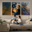 Abstract Horse Wall Art Canvas Print | Farmhouse Wall Decor by MyGreatCanvas | Canvas Wall Art Prints | Photo Prints & Wall Decor