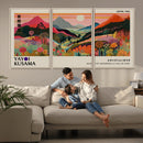 Yayoi 1986 Wall Art Print – Vibrant Sabi Sabi Japanese