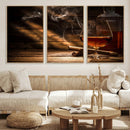 Whiskey and Cigar Wall Art Canvas Print by MyGreatCanvas | Canvas Wall Art Prints | Photo Prints & Wall Decor
