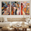 Abstract Afro American Jazz Canvas Wall Art | Music-Inspired by MyGreatCanvas | Canvas Wall Art Prints | Photo Prints & Wall Decor