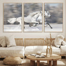 The White Horses Wall Art, Framed White Horses Wall Art