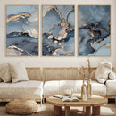 Multipanel Marble Fluid Effect Wall Art Abstract Canvas Wall by MyGreatCanvas | Canvas Wall Art Prints | Photo Prints & Wall Decor