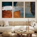 Modern Abstract Canvas Art Canvas Print - Framed and Ready