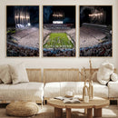 Penn Stadium Football Wall Art Canvas Print, Pennsylvania