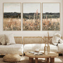 Abstract Wildflower Art Field Landscape Oil Painting Print, by MyGreatCanvas | Canvas Wall Art Prints | Photo Prints & Wall Decor