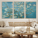 Vincent Van Gogh's Almond Blossom Abstract Wall Art Canvas,