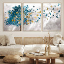 Tree Butterfly Abstract Tree and Butterfly Wall Art Canvas