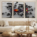 RedBull Formula 1 Canvas Wall Art Print