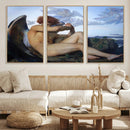 Fallen Angel Wall Art Canvas Print – Classic Art, Framed,
