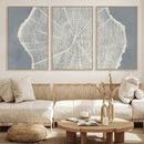 Abstract Tree Ring Wall Art Canvas Print – Nature-Inspired,