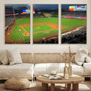 Angel Stadium Aerial Canvas Print – Los Angeles Angels