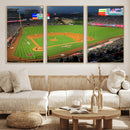Angel Stadium Aerial Canvas Print – Los Angeles Angels
