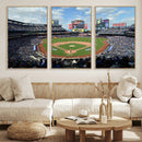 New York Mets Baseball Team Print - Citi Field Stadium Wall