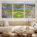 Citi Field Wall Art Print | 3-Panel New York Mets Baseball