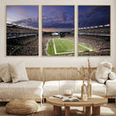 New England Patriots Football Team Print - Foxborough by MyGreatCanvas | Canvas Wall Art Prints | Photo Prints & Wall Decor