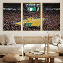 TD Garden Basketball Canvas Wall Art - Boston Celtics Live by MyGreatCanvas | Canvas Wall Art Prints | Photo Prints & Wall Decor