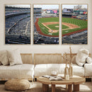 New York Yankees Baseball Team Print - Yankee Stadium Wall
