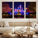 Disney Castle Wall Art – Framed Magic Kingdom Canvas by MyGreatCanvas | Canvas Wall Art Prints | Photo Prints & Wall Decor