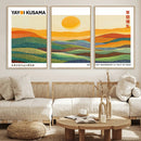 Framed Yayoi Kusama 1986 Wall Art Print – Japanese Wall Art
